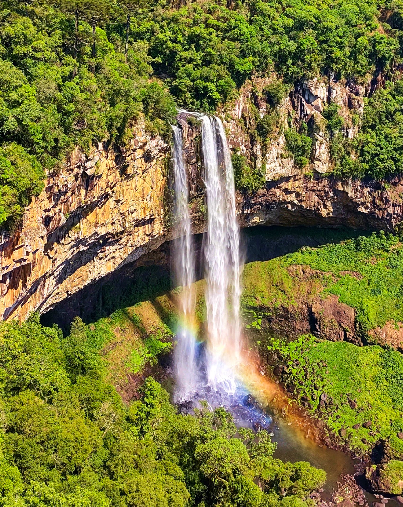cascata do caracol